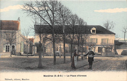 94-MANDRES- LA PLACE D'ARMES - Mandres Les Roses