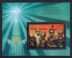 Nigeria - Biafra: 1969   Second Anniv Of Independence 'Save Biafra' OVPT   M/S   MNH - Nigeria (1961-...)