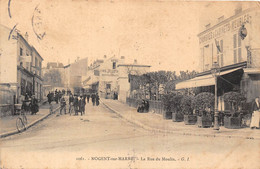 94-NOGENT-SUR-MARNE- LA RUE DU MOULIN - Nogent Sur Marne