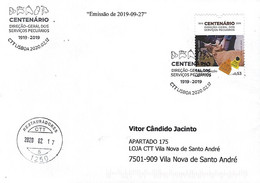 PORTUGAL - Commemorative Postmark - Centenary Of The Directorate-General For Livestock Services (real Circulated Letter) - Farm