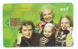 Phonecard - United Kingdom - [1] BT - British Telecom - Faces - Altri