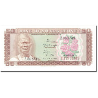 Billet, Sierra Leone, 50 Cents, 1984, 1984-08-04, KM:4e, NEUF - Sierra Leone