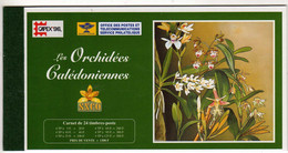 Nouvelle - Calédonie :  : Carnet C714 Orchidées - Capex 96 - Cuadernillos