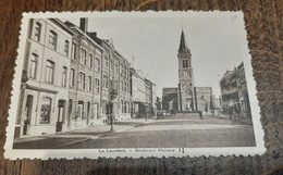 La Louvière, Boulevard Maireaux Et L'église. - La Louvière