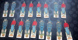 FIGURINES SOLDATS IMAGES EPINAL PLUS DE 300 MILITAIRES EN CARTON DECOUPES FANTASSINS ET CHASSEURS ALPINS OLIBET A MONTER - Otros & Sin Clasificación