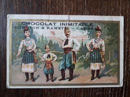 L25/301 CHROMO . CHOCOLAT INIMITABLE DUROYON ET RAMETTE - Duroyon & Ramette