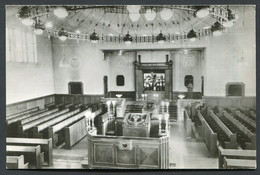 Enschede.Prinsestr Synagoge Der Ned. Isr. Gemeente.Interieur + 1966  -   Used ,2 Scans For Condition. (Originalscan !! ) - Enschede