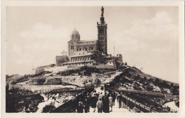 Marseille Notre Dame De La Garde - Notre-Dame De La Garde, Aufzug Und Marienfigur