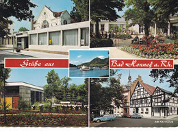 BAD HONNEF AM RHEIN - NORDRHEIN-WESTFALLEN - DEUTSCHLAND - MEHRBILDER ANSICHTKARTE 1970. - Bad Honnef