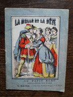 L25/310 Petit Livre De Conte . La Belle Et La Bête . Pub Au Petit Bébé . 10 Pages - Sprookjes