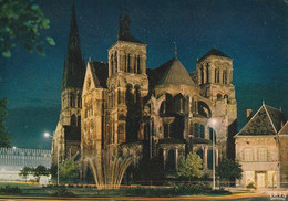 CHALONS-sur-MARNE. - Eglise Notre-Dame-en-Vaux éclairée - Châlons-sur-Marne