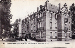 Contrexeville  Parc Et Hôtel De La Souveraine - Autres & Non Classés