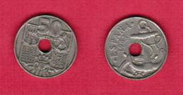 SPAIN  50 CENTIMOS 1963 (KM # 777) #6235 - 50 Céntimos