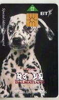 Phonecard - United Kingdom - BT - British Telecom - Special Edition - 101 Dalmatians,Dogs,film,cinema - Otros & Sin Clasificación