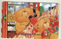 Phonecard - United Kingdom - BT - British Telecom - Special Edition - Teddy Bear,Be My Valentine - Non Classificati