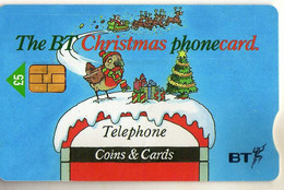 Phonecard - United Kingdom - BT - British Telecom - Christmas,Santa Claus - Non Classificati
