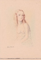 ILLUSTRATEURS / Buste De Femme Illustré Par Jean Droit, édité Par Les Laboratoires LAURIAT - Droit
