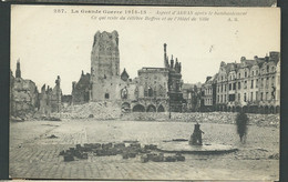 N°287 Guerre 1914/15 - Aspect D'Arras Après Le Bombardement Ce Qui Reste Du Célèbre Beffroi Et Hotel  De Ville LAR53 - Guerra 1914-18