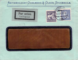 SWEDEN - AIRMAIL LETTER 1934 STOCKHOLM /GA51 - Lettres & Documents