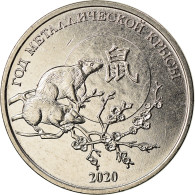 Monnaie, Transnistrie, Rouble, 2019, Année Du Rat, SPL, Copper-nickel - Moldavië