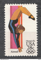 USA Scot # C101  Airmail 1983 - Gymnast  Mint Never Hinged  (MNH) - 3b. 1961-... Ungebraucht