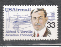 USA Scott # C113  Airmail 1985 - Alfred Verville Never Hinged  (MNH) - 3b. 1961-... Nuevos