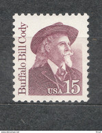 USA  Scott# 2277 1988   15c Bill Cody   Mint Never Hinged (MNH) - Unused Stamps