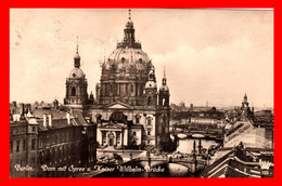 BERLIN - PUENTE DE WILHELM -AÑO 1928 POSTAL FRANQUEADA EN BERLIN - Weissensee