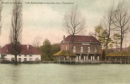 Rhode-St-Genese / St-Genesius-Rode : Café-restaurant Et Moulin Des 7 Fontaines 1913 - Rhode-St-Genèse - St-Genesius-Rode