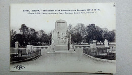 CPA. DIJON - Monument De La Victoire Et Du Souvenir DROUOT - GRANDE GUERRE 1914-1918 - LARBIER - Monuments Aux Morts