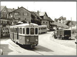 CPM Suisse - Arrivée à Trogen - Tramway - 1967 - Trogen