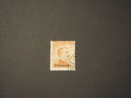 EGEO - CALIMNO - 1917/21 RE 20 C. - TIMBRATO/USED - Ägäis (Calino)