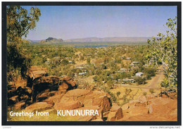 Greetings From KUNUNURRA - AUSTRALIA ( 2 Scans ) - Otros & Sin Clasificación