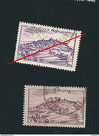 N° 759 Vézelay 1946 Timbre  France Oblitéré Pale - Oblitérés