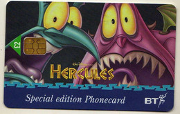 Phonecard - United Kingdom - BT - British Telecom - Special Edition - Hercules,cinema / Film - Non Classificati