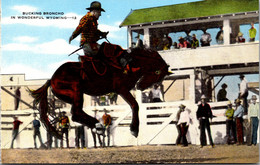 Wyoming Rodeo Scene Bucking Bronco - Autres & Non Classés