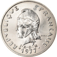 Monnaie, Nouvelle-Calédonie, 20 Francs, 1977, Paris, SUP, Nickel, KM:12 - Nuova Caledonia