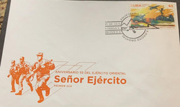 A) 2016, CUBA, NAVY, FDC, EASTERN ARMY, HAVANA - Cartas & Documentos