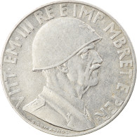 Monnaie, Albania, Vittorio Emanuele III, 0.20 Lek, 1939, Rome, SUP, Stainless - Albanien