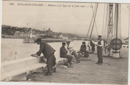 Boulogne-sur-Mer- Pêcheurs à La Ligne-( E.654) - Boulogne Sur Mer