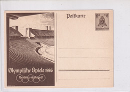 Postkarte - Deutsches Reich - Olympische Spiele 1936 Berlin 1.-16. August - Sommer 1936: Berlin