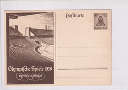 Postkarte - Deutsches Reich - Olympische Spiele 1936 Berlin 1.-16. August - Summer 1936: Berlin