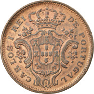 Monnaie, Azores, 10 Reis, 1901, SUP, Cuivre, KM:17 - Azores