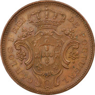 Monnaie, Azores, 10 Reis, 1901, SUP, Cuivre, KM:17 - Azores