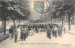 94-SAINT-MANDE- HÔPITAL MILITAIRE BEGIN, MUSIQUE DANS LA COUR DES MALADES - Saint Mande