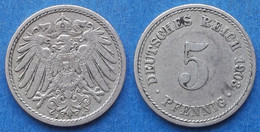 GERMANY - 5 Pfennig 1903 A KM# 11 Empire (1871-1918) - Edelweiss Coins - Other & Unclassified