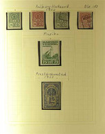 RAILWAY LOCAL STAMPS DENMARK 1866-1960's ATTRACTIVE FINE MINT, NHM & USED COLLECTION Of Various Private Railways 'Jerban - Andere & Zonder Classificatie