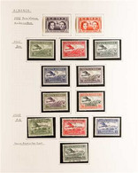 AIRMAILS Older Style Collection On Pages With Issues To About 1945, Mint And Used Including Many Complete Sets And Inclu - Autres & Non Classés