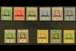 BARBUDA 1922 Overprint Set Complete, SG 1/11, Very Fine Mint. (11 Stamps) For More Images, Please Visit Http://www.sanda - Autres & Non Classés