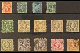 NEW SOUTH WALES 1860-72. NSW CANCELLATIONS On Diadem Perf. 12 Issues, A Most Attractive Used Range With Shades. Includes - Altri & Non Classificati